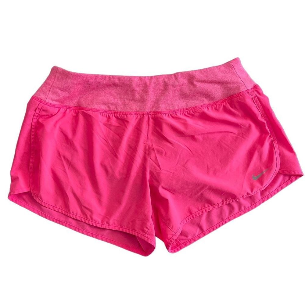 Nike Hot Pink Athletic Shorts Lined Medium